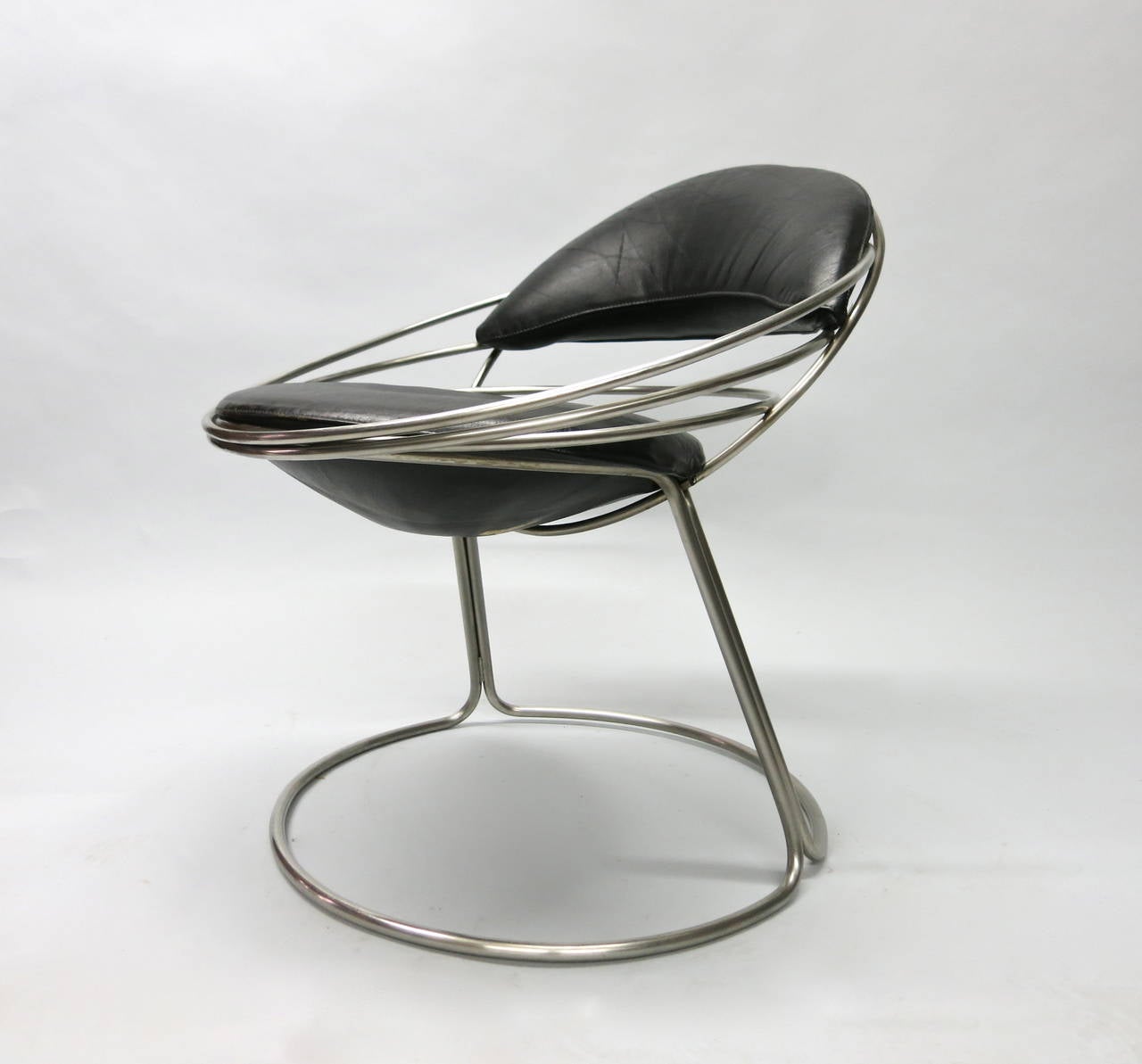 Mid-Century Modern 1960s Chair for Desk or Vanity Made in France