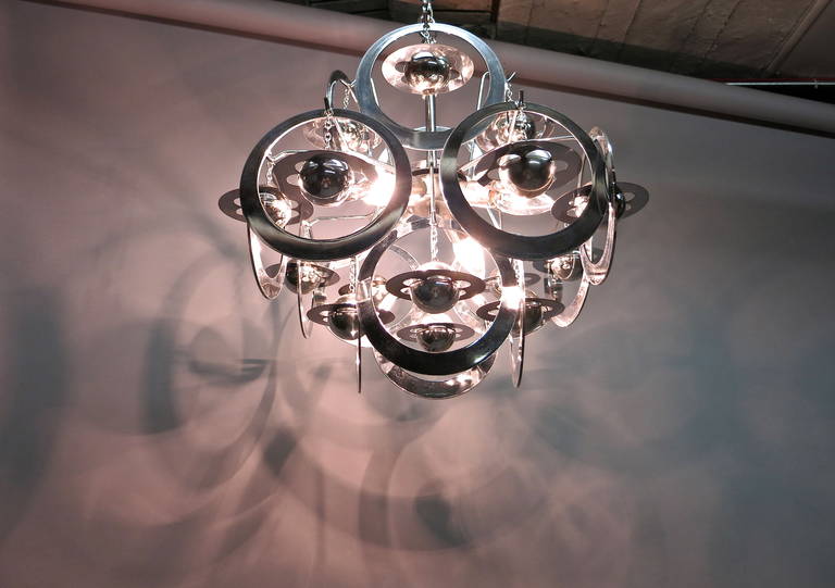Mid-20th Century Ceiling Fixtures, circa 1960 Made in Italy For Sale