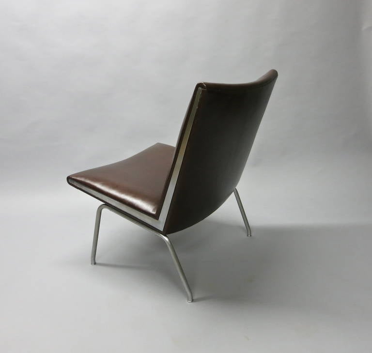 Vintage CH-401 Lounge Chair Designed by Hans Wegner, Made in Denmark, 1958 2