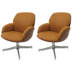 Vintage Pair of Chairs by Warren Platner for Steelcase, USA Circa 1965