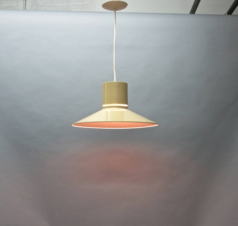 American Four Ceiling Fixtures by Lightolier Circa 1960, USA