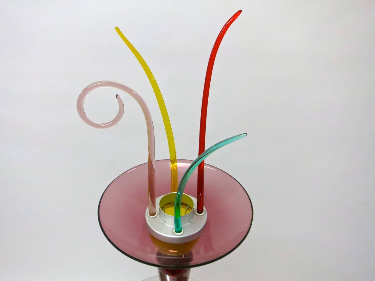 Modern Colored Glass Citera Lamp by Andrea Anastasio for Artemide, Italy, 1990s