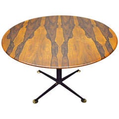 Dining Table signed with Tecno label circa 1964 Made In Italy
