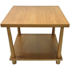 Side Table by Robsjohn-Gibbings for Widdicomb with Original Labels, USA 1950s