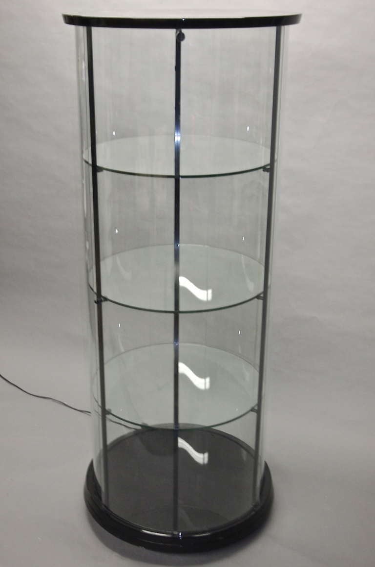 Mid-Century Modern Display Case from Pace Collection, American, circa 1980