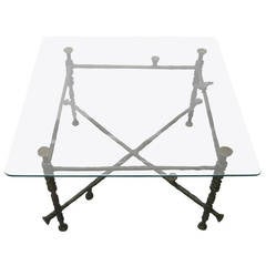 Sculptural Bronze Coffee Table by Ilana Goor Made in USA Circa 1985 5