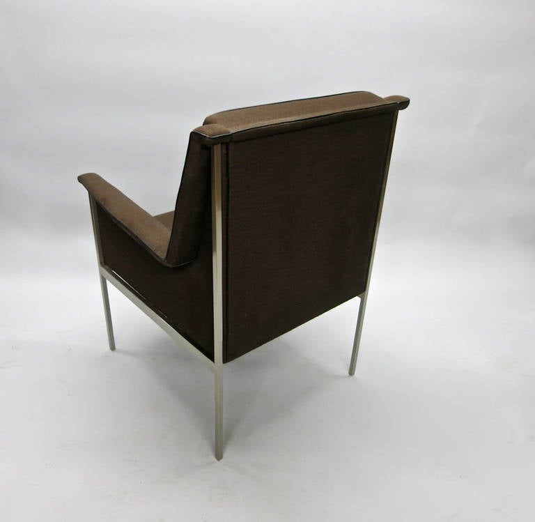 Pair of Lounge or Desk Armchairs, Circa 1950 France 2