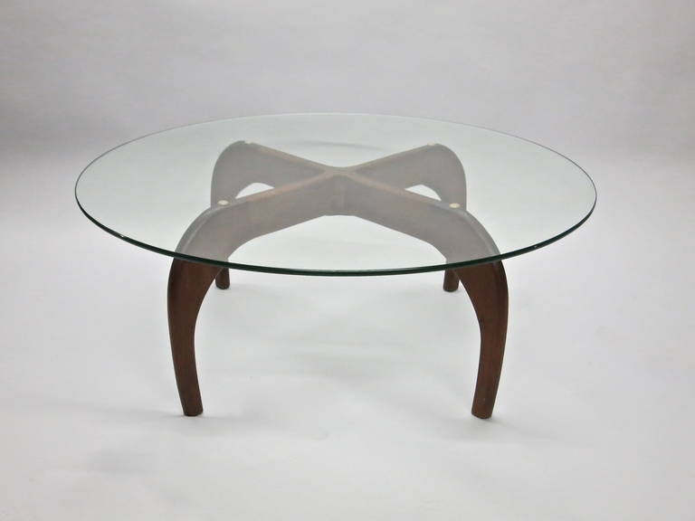 Mid-Century Modern Coffee Table by Adrian Pearsall Circa 1960 Made in USA