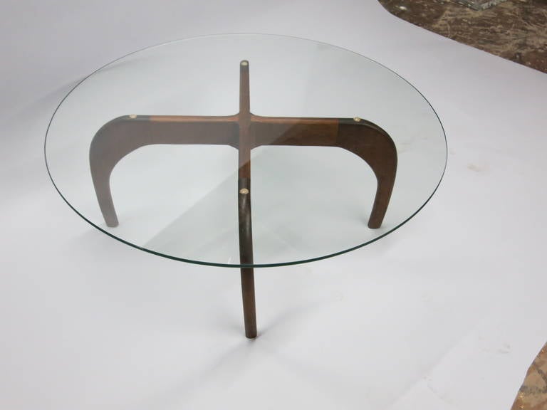 American Coffee Table by Adrian Pearsall Circa 1960 Made in USA