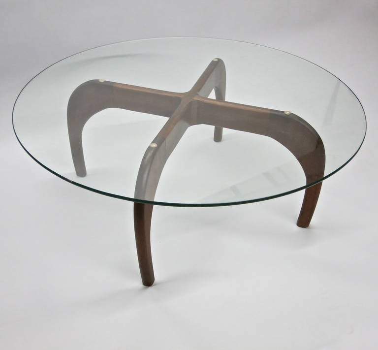 Coffee Table by Adrian Pearsall Circa 1960 Made in USA In Excellent Condition In Jersey City, NJ