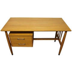 Vintage Writing Table or Desk Stamped Drexel 1960's American