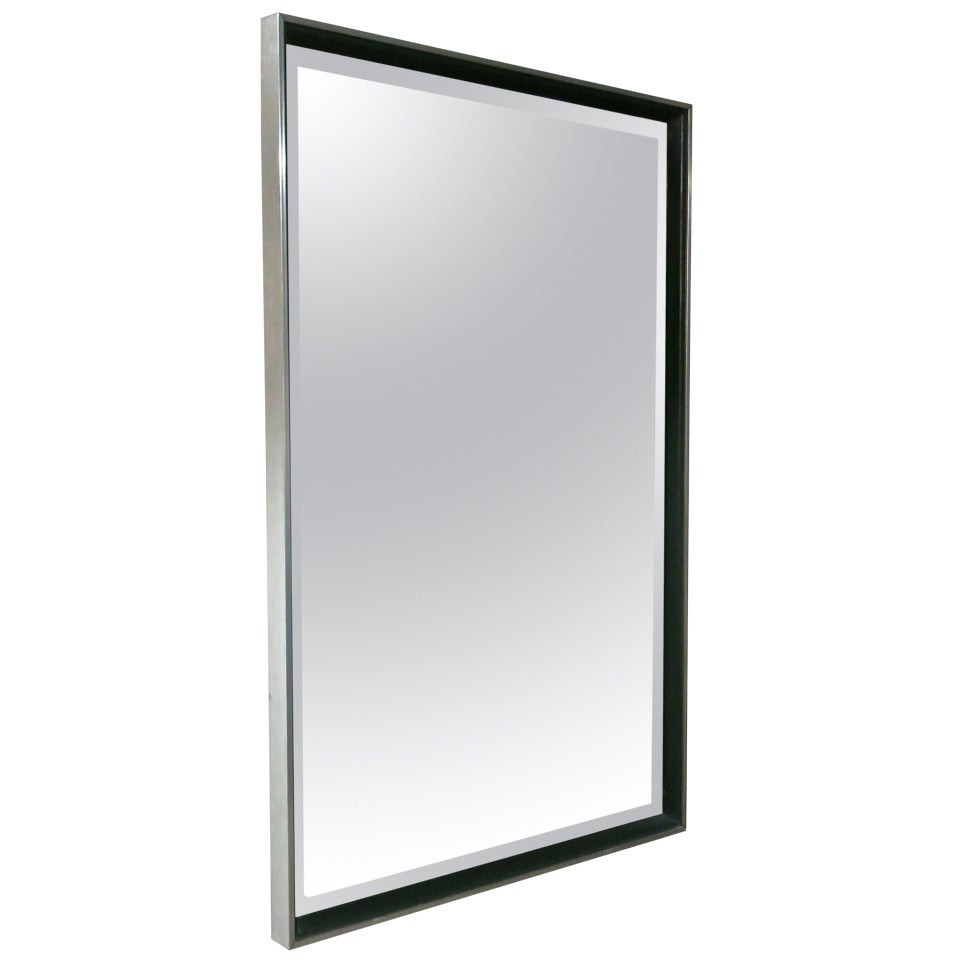 Beveled Mirror Labeled Turner Circa 1965 Made in USA