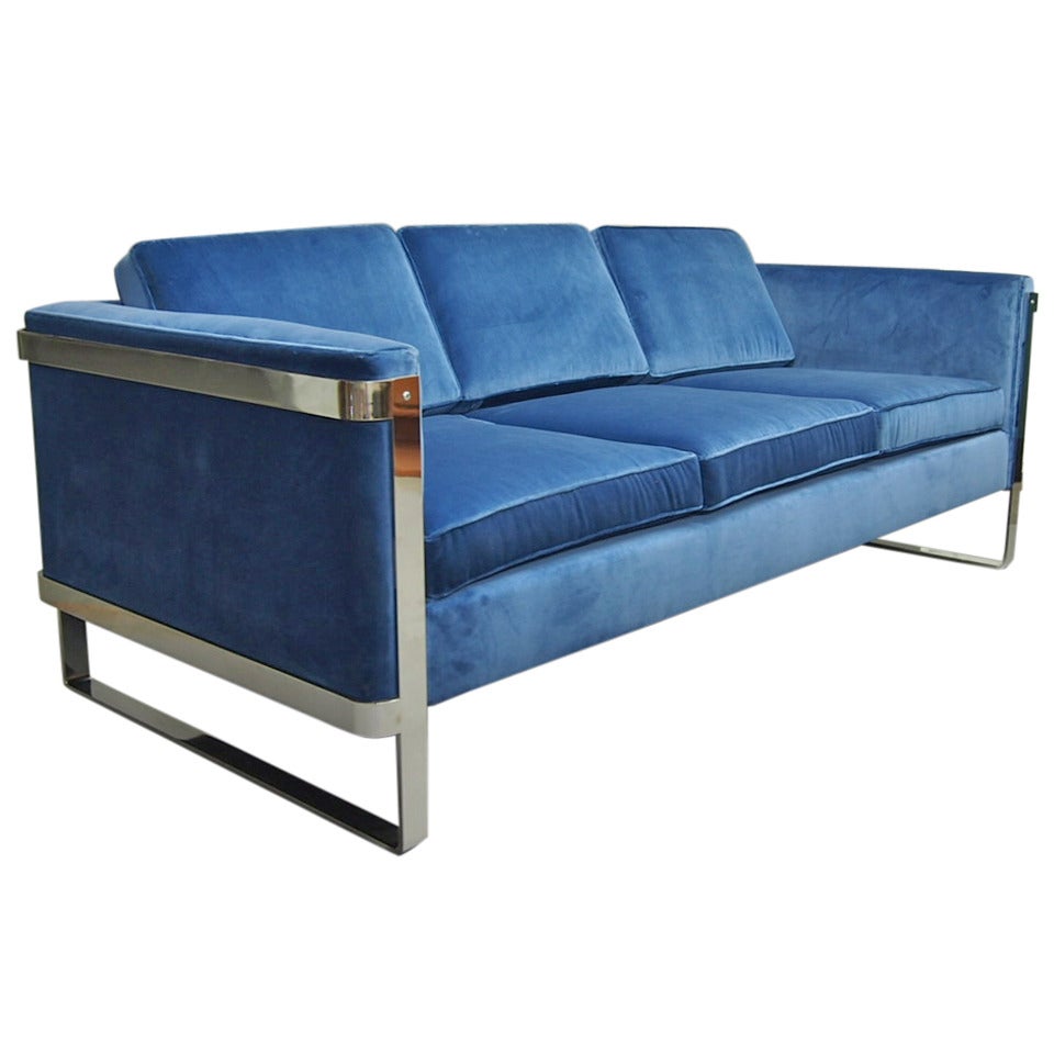 Vintage Sofa by Pace circa 1970 American