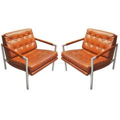 Pair of Chairs Vintage and Original by Harvey Probber circa 1960
