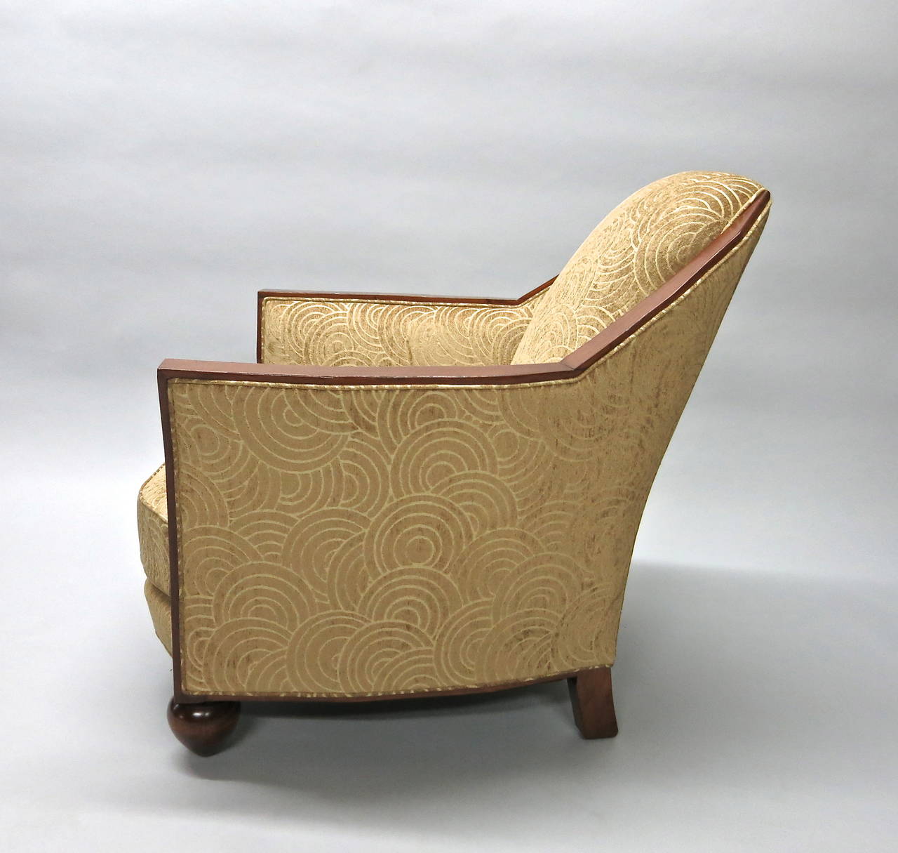 Art Deco Chair Attributed to Pierre Chareau, circa 1930 Made in France In Excellent Condition In Jersey City, NJ