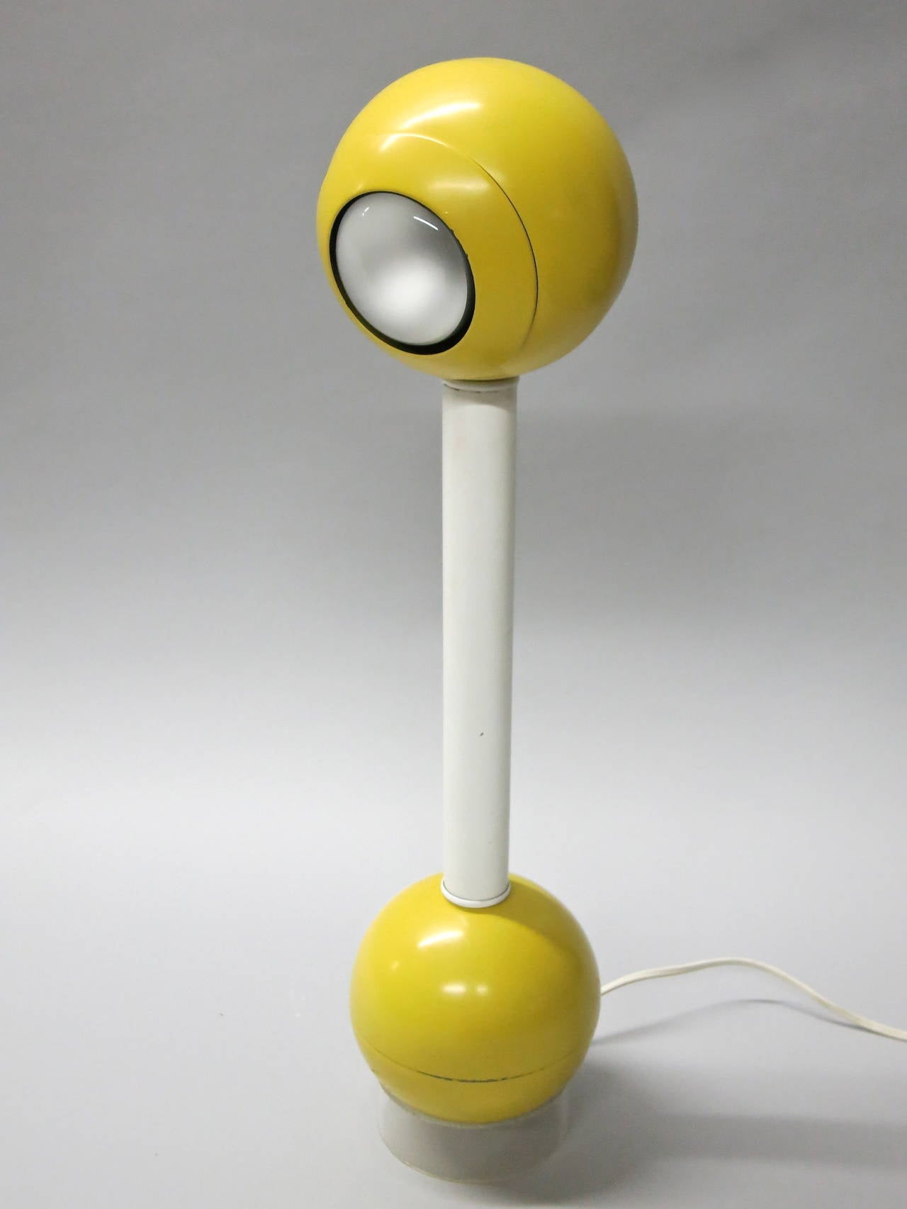 American BarBell Table Lamp by John Mascheroni for Kovacs, circa 1970 USA