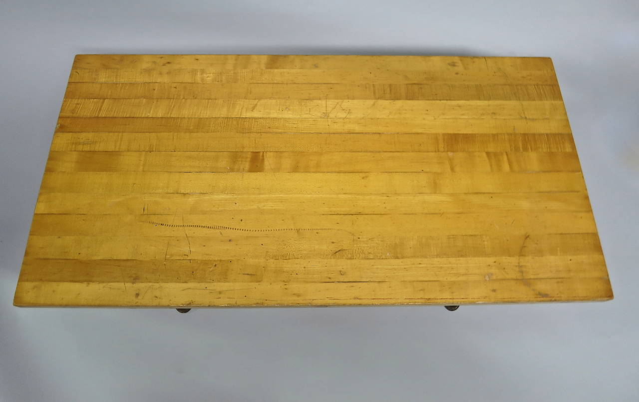 Mid-Century Modern Coffee Table Designed by Henry Robert Kann for Knoll in 1953 Made in USA For Sale