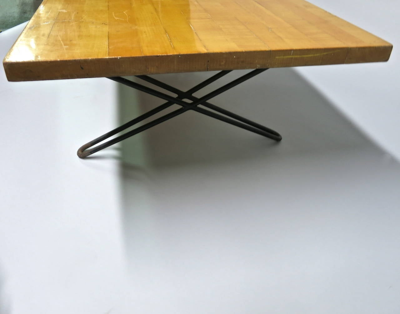 American Coffee Table Designed by Henry Robert Kann for Knoll in 1953 Made in USA For Sale