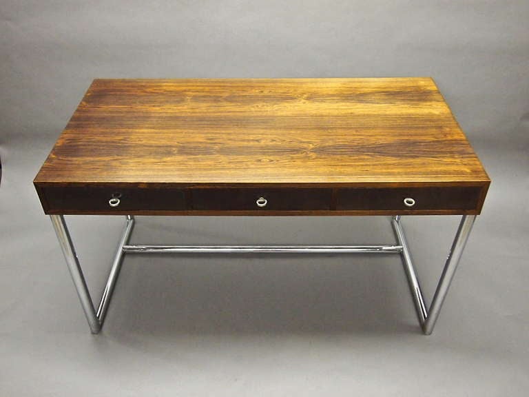 Mid-Century Modern Vintage Desk after Ligne Roset circa 1965 American