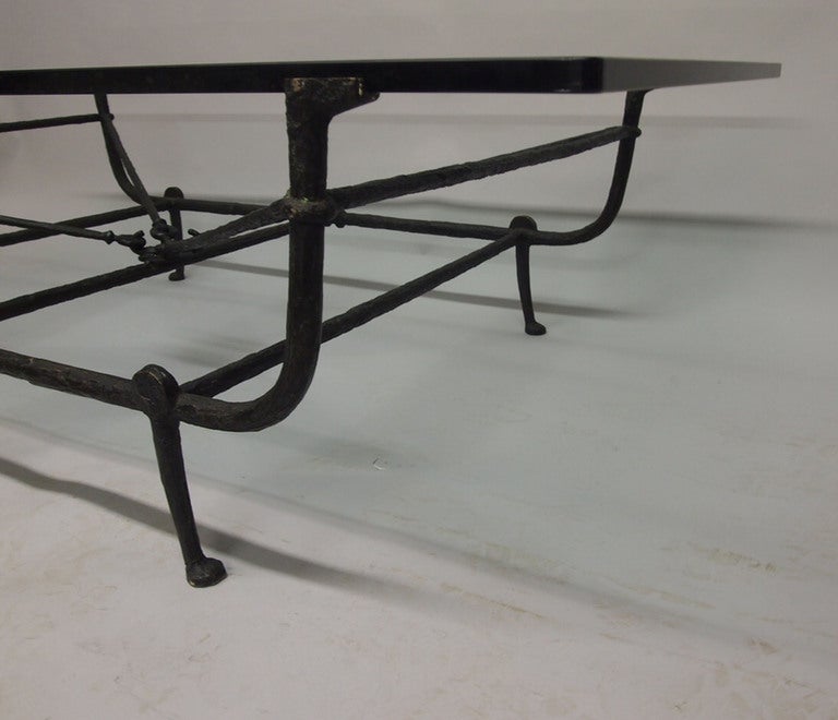 20th Century Coffee Table Designed by Giacometti 1934 Signed Chadoff NYC 1984