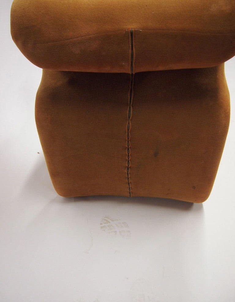 Jan Ekselius Etcetera Chair & Ottoman Choice of Red/Yellow/Black 1970 Sweden 1