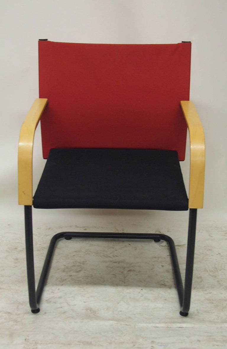 Set of 16 Chairs all Armchairs all with early Vitra and GS labels 1980  Germany at 1stDibs | geprüfte sicherheit chair