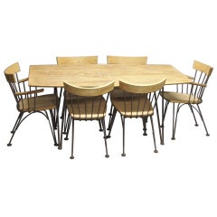 Table and Chairs Woodard     MAKING  SPACE     $1400 SATURDAY SALE
