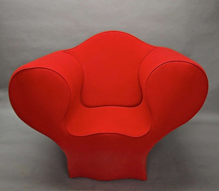 'Big Soft Easy Chair' designed by Ron Arad and produced by Moroso Italy in 1991. This chair was purchased from the original owner and shows very little signs of wear. Very good condition.