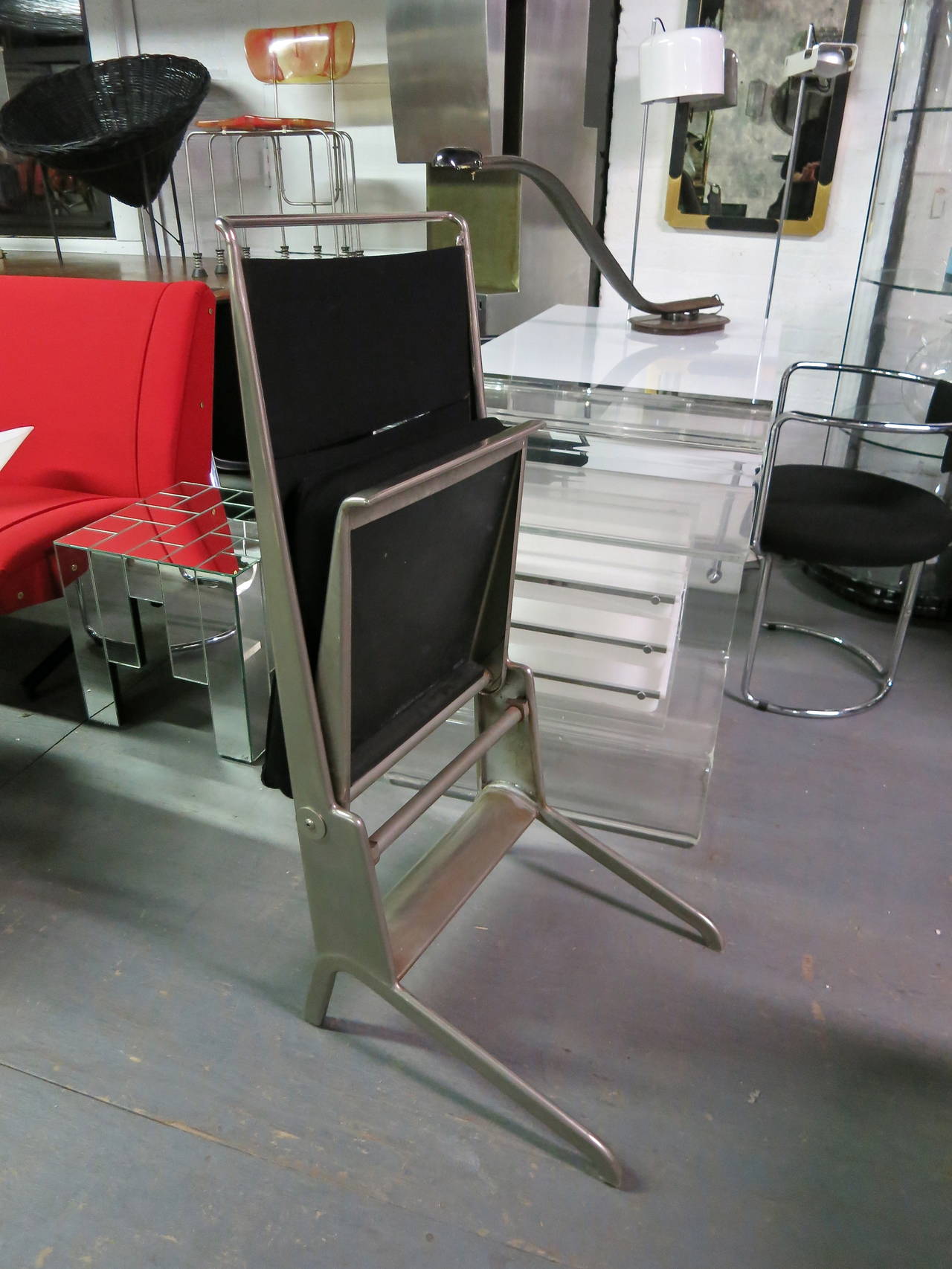 Pair of Chairs Designed 1929 by Jean Prouve for Tecta, Fabricated 1981, Germany 2