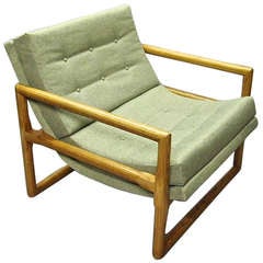 Scoop Chair by Milo Baughman Thayer Coggin Circa 1970 American