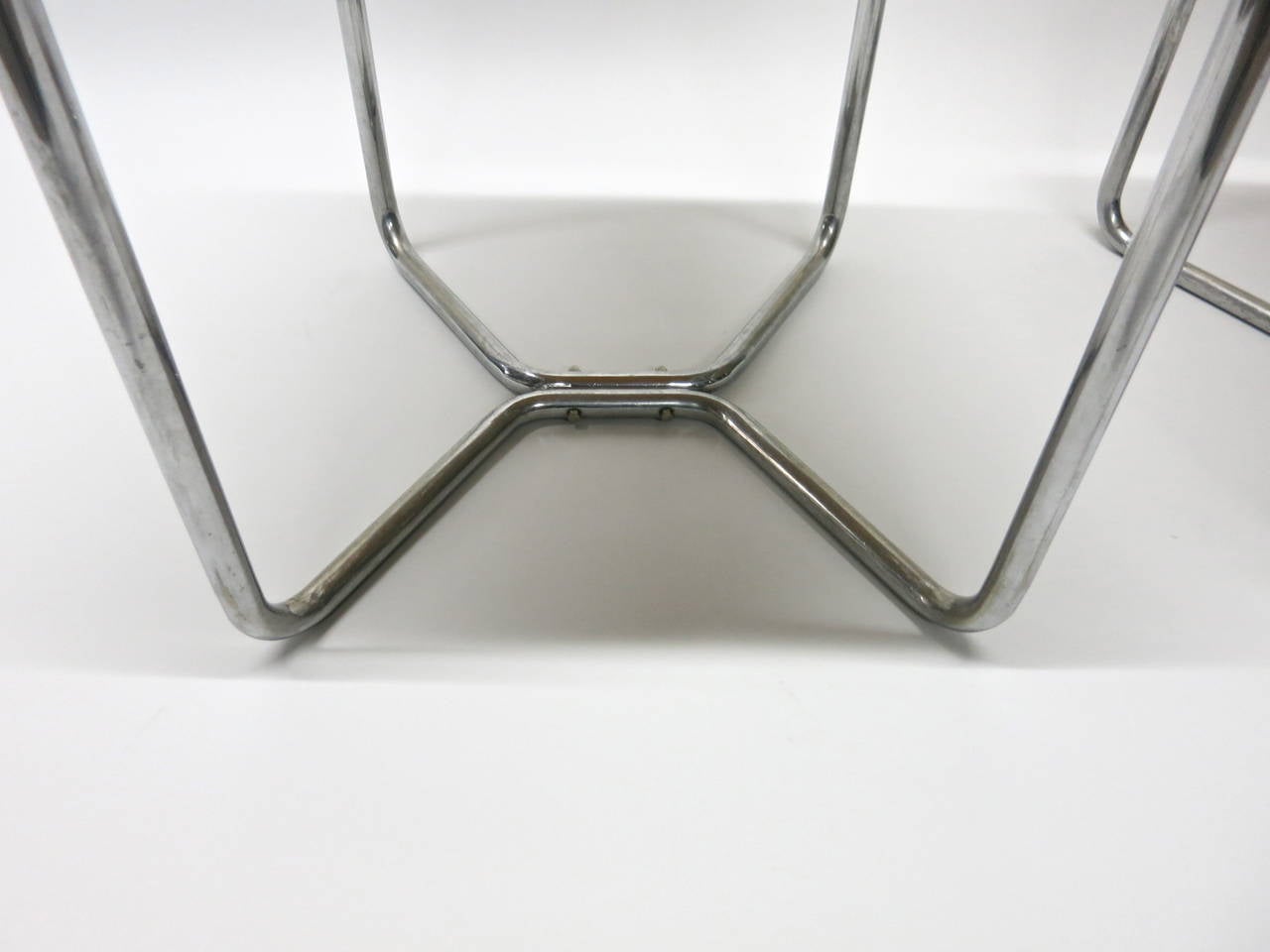 Pair of B53 Stools by Marcel Breuer Germany, circa 1940 In Excellent Condition In Jersey City, NJ
