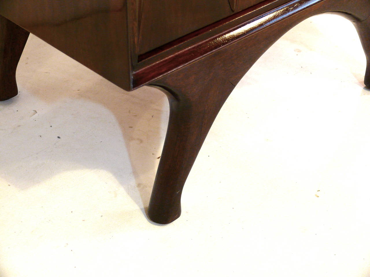 Pair of Diamond Front End Tables 2