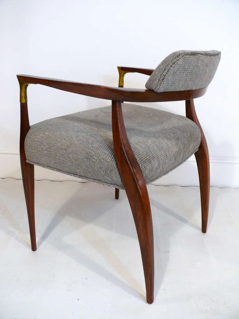 American Set of Four Sculptural Chairs attributed to Bert England
