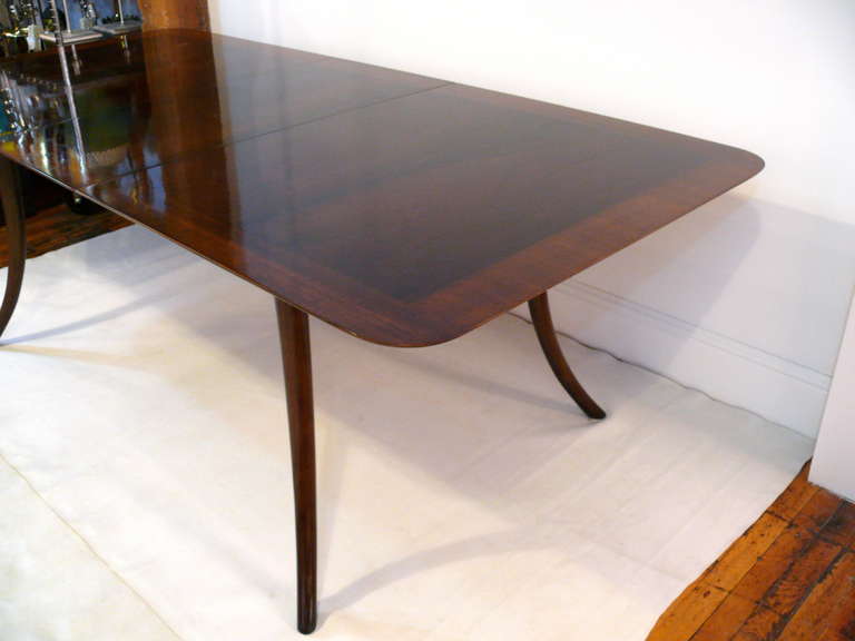 TH Robsjohn Gibbings Dining Table In Excellent Condition In New York, NY