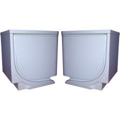 Pair of Sculptural End Tables