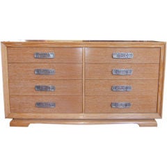 Mid-Century Cerused Oak Chest of Drawers