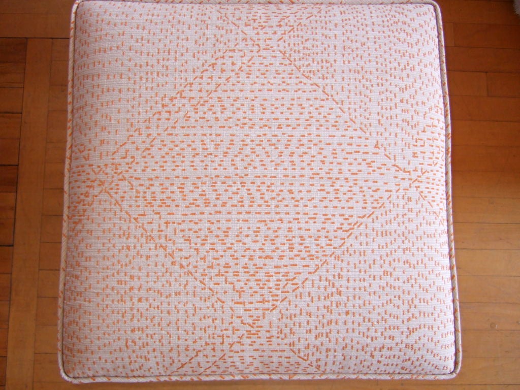 Mid-20th Century Pair of Borsani Style Ottomans