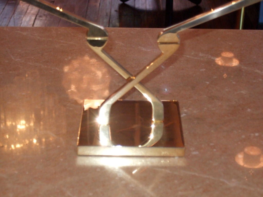 Articulating Brass Candle Holder In Excellent Condition In New York, NY