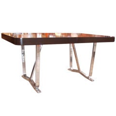 Machine Age Dining Table w/2 Leaves