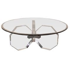 Lucite Coffee Table