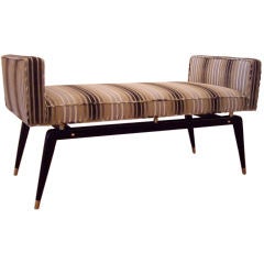 Ponti Style Bench with Arms