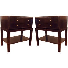 Pair of Mid Mod End Tables Vintage Pair of Mid Mod End Tables