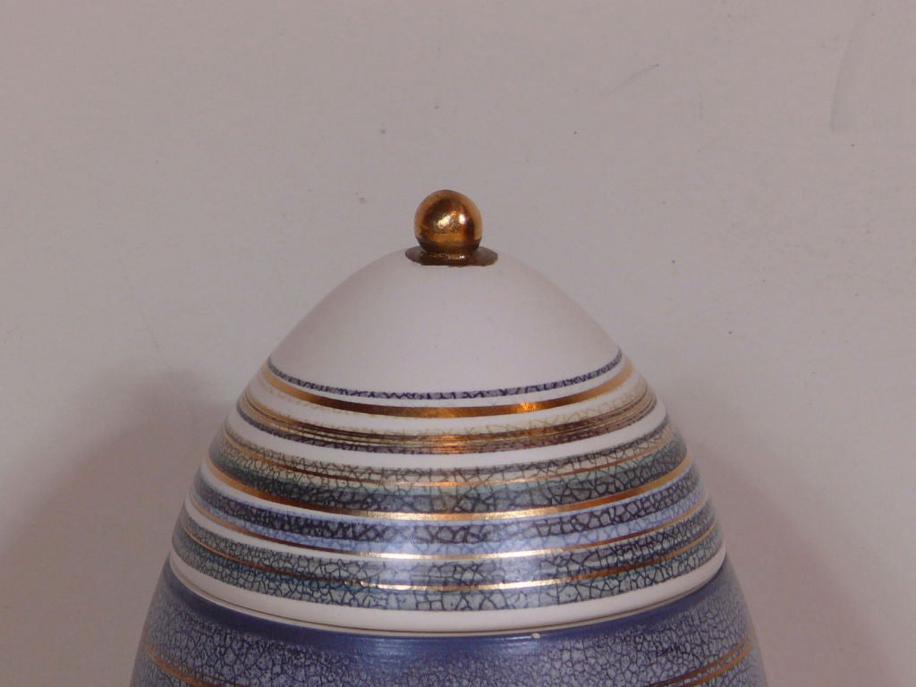 Ceramic Sascha Brastoff Covered Egg