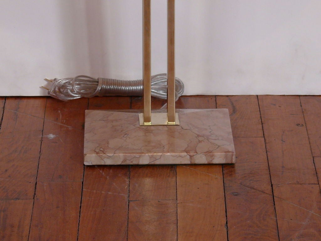 American Mid Century Brass Table Lamp