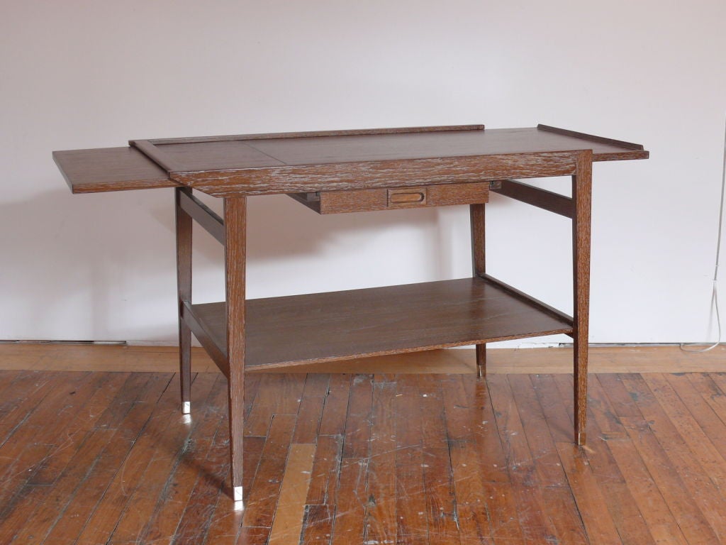 Cerused Bar Cart/Server