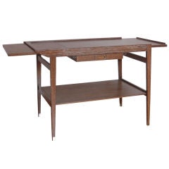 Cerused Bar Cart/Server