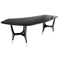 ON HOLD Boomerang Pedestal Desk