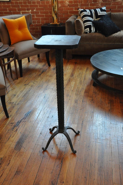 French  Iron Pedestal/Stand