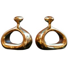 Pair of Ben Seibel Stirrup Bookends