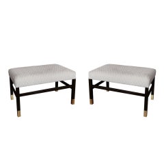 Pair of Harvey Probber Style Benches